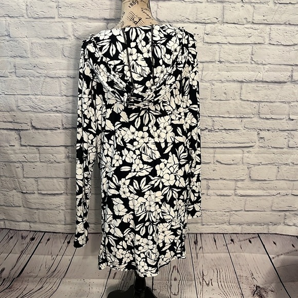 Coolibar Seacoast Swim Cover-Up Dress Hooded Floral UPF 50+ Size Large - Picture 6 of 11